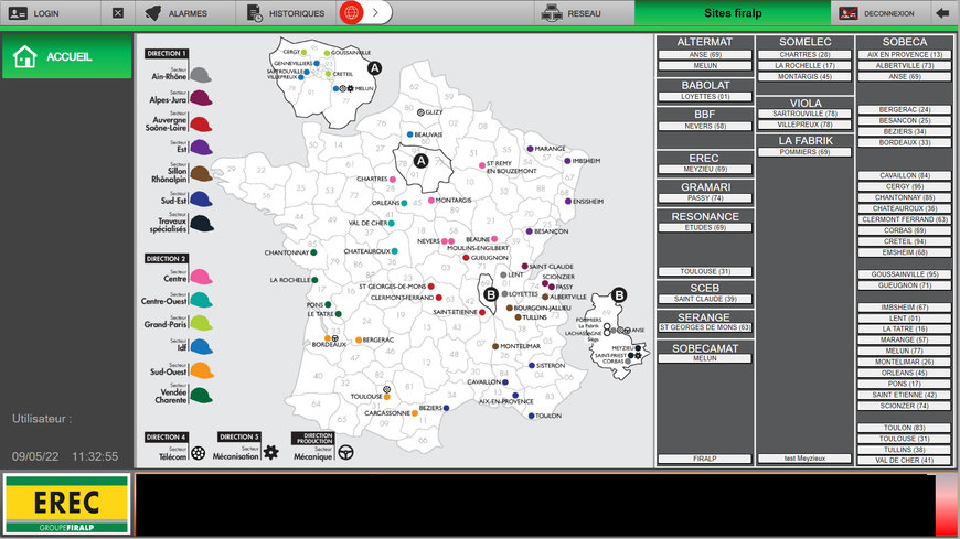 PcVue Solutions: Optimization and control of nationwide EV charging stations